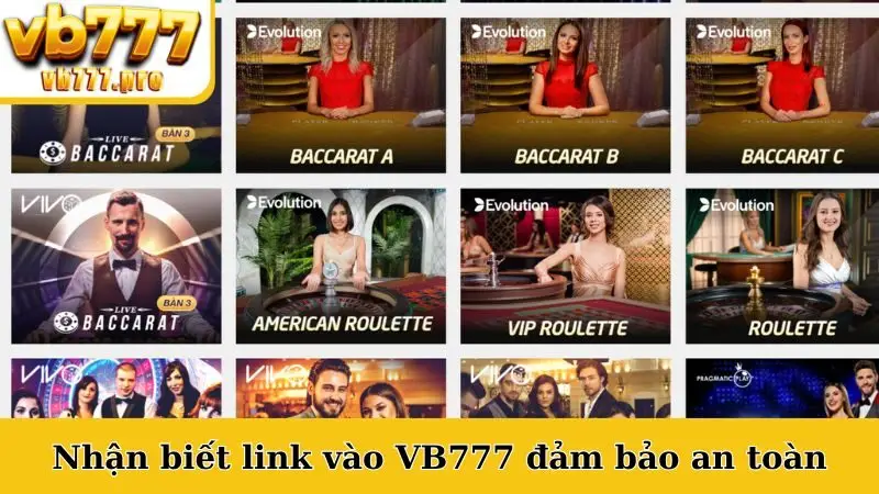 Nhận biết link vào VB777 đảm bảo an toàn