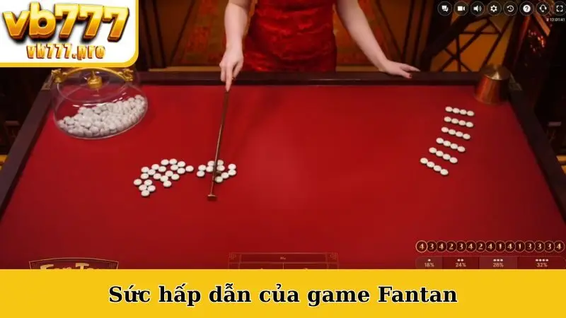 Sức hấp dẫn của game Fantan